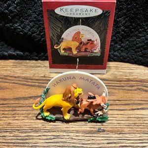 Hallmark Lion King Ornament 1995 Edition